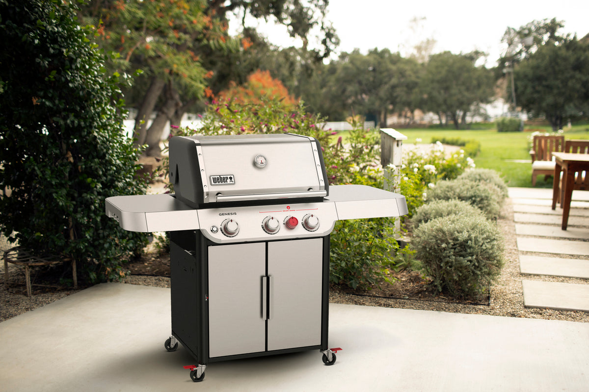 WEBER GENESIS S-325s STAINLESS STEEL BBQ