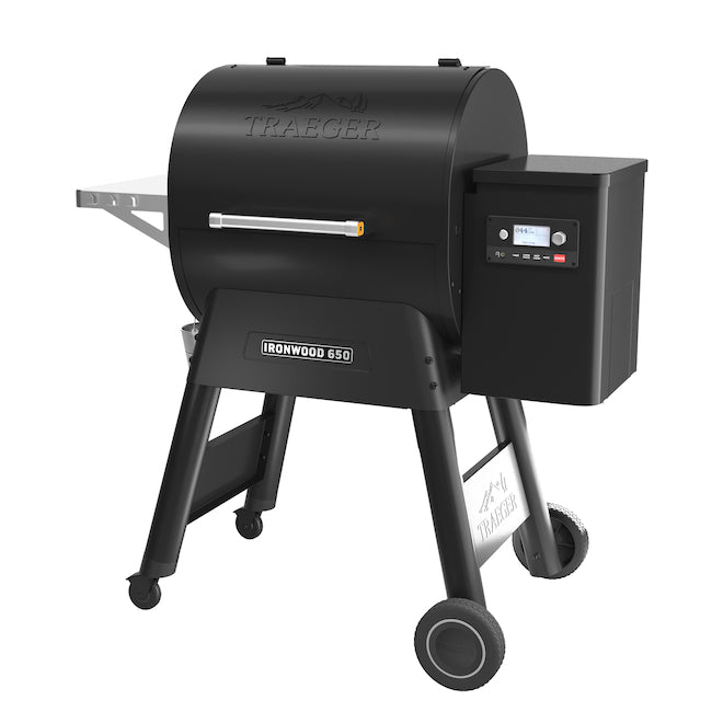 TRAEGER IRONWOOD 650 + PELLET SENSOR TFB65BLFC