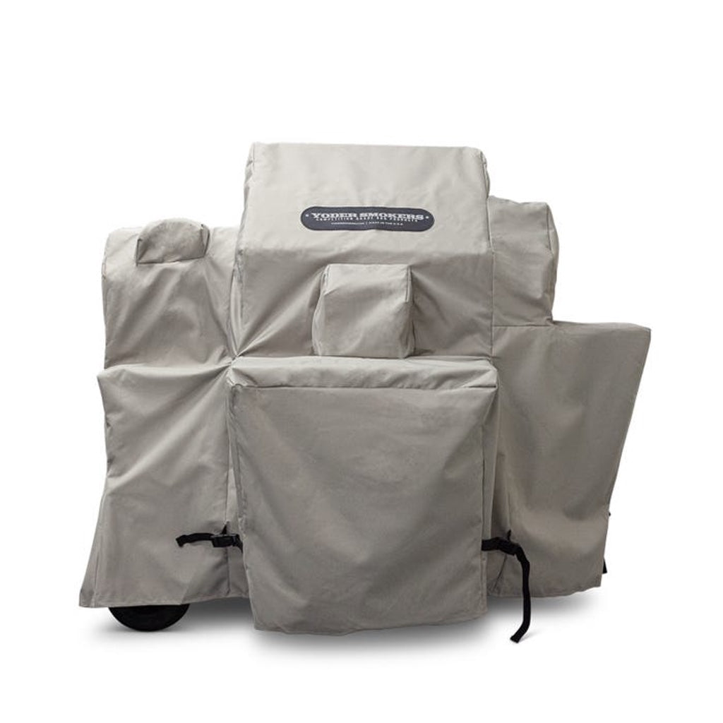 Yoder Smokers Custom Cover for YS 480 with Competition Cart