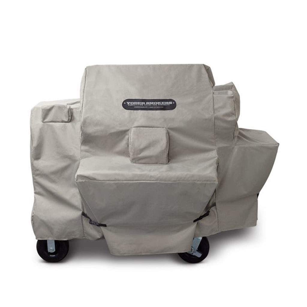 Yoder Smokers Custom Cover for YS 640 with Competition Cart