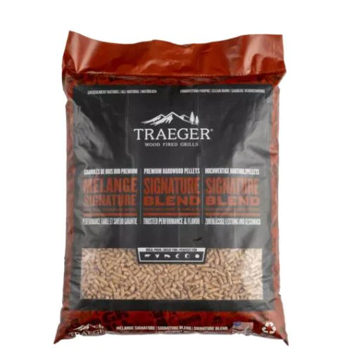 TRAEGER SIGNATURE BLEND PELLETS 9 kg