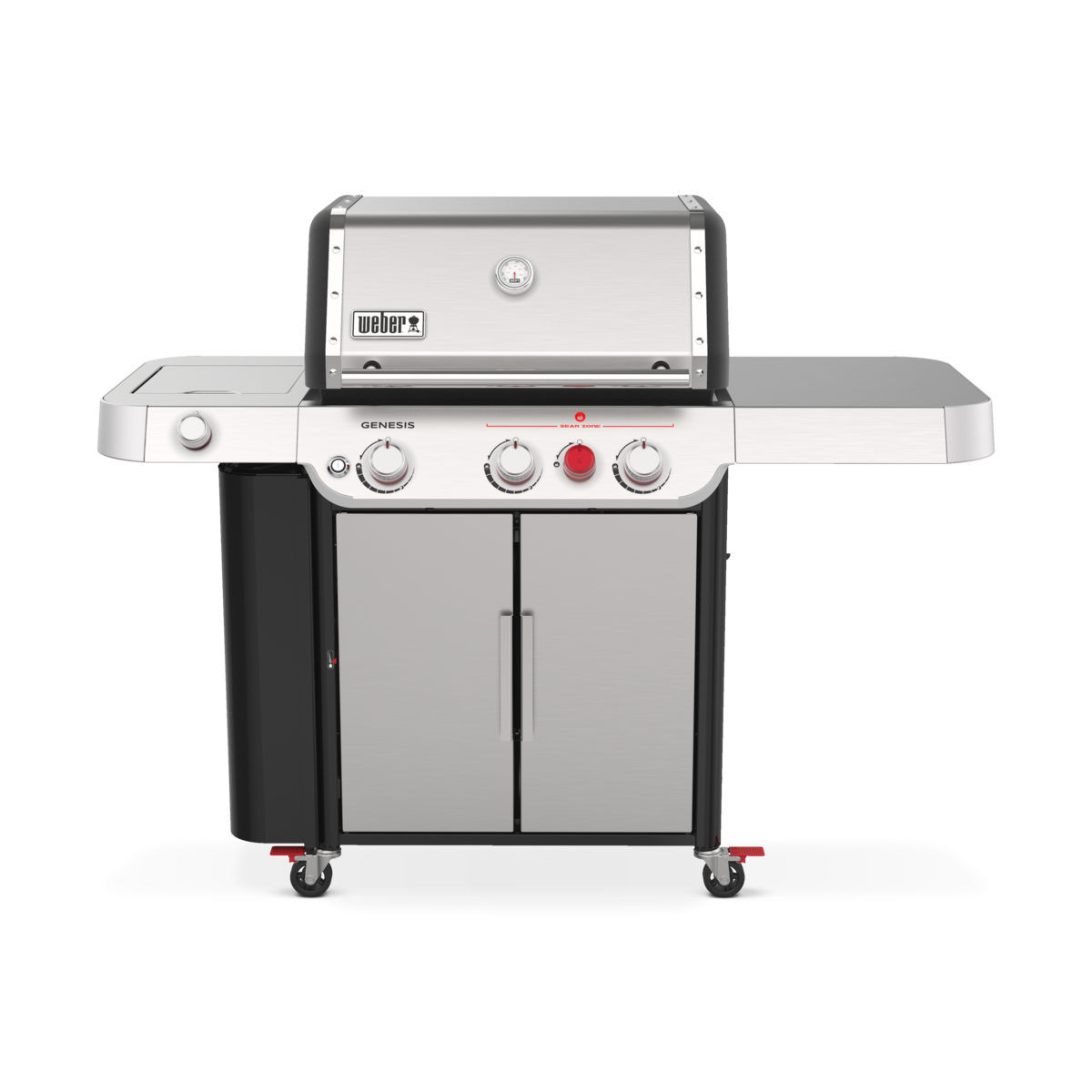 WEBER GENESIS S-335 STAINLESS STEEL NATURAL GAS BBQ