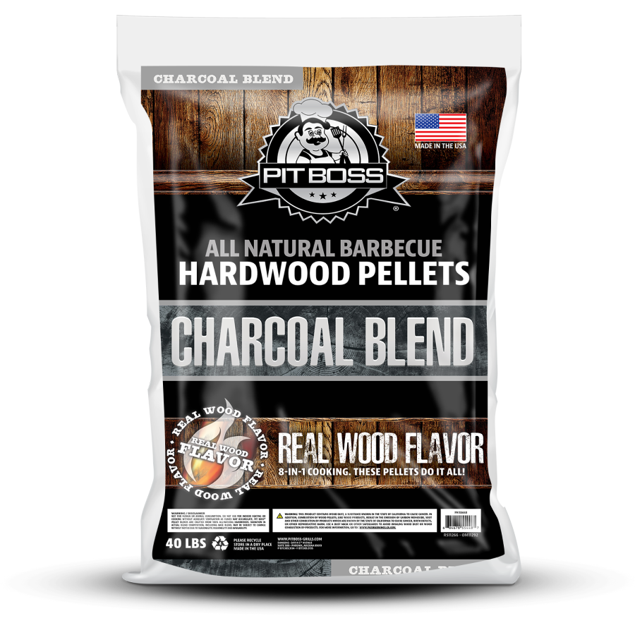 Pit Boss 40 lb Charcoal Blend Hardwood Pellets