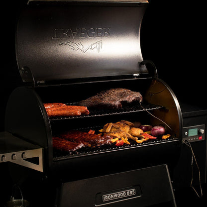 TRAEGER IRONWOOD 885 + PELLET SENSOR TFB89BLFC