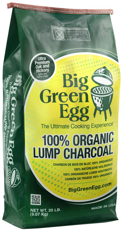 BIG GREEN EGG 100% NATURAL LUMP CHARCOAL
