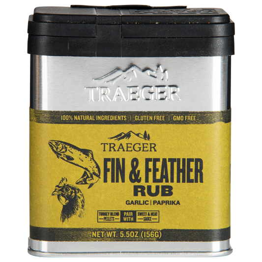 TRAEGER FIN & FEATHER RUB