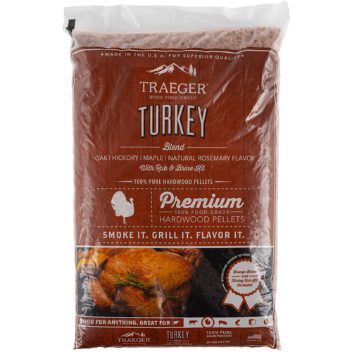 TURKEY BLEND W/ BRINE KIT WOOD PELLETS