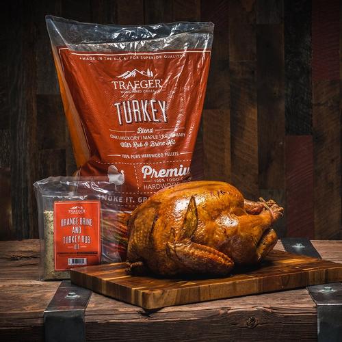 TURKEY BLEND W/ BRINE KIT WOOD PELLETS