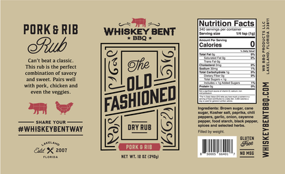 WHISKEY BENT THE OLD FASHIONED