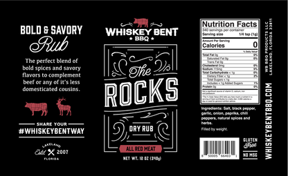 WHISKEY BENT THE ROCKS RUB