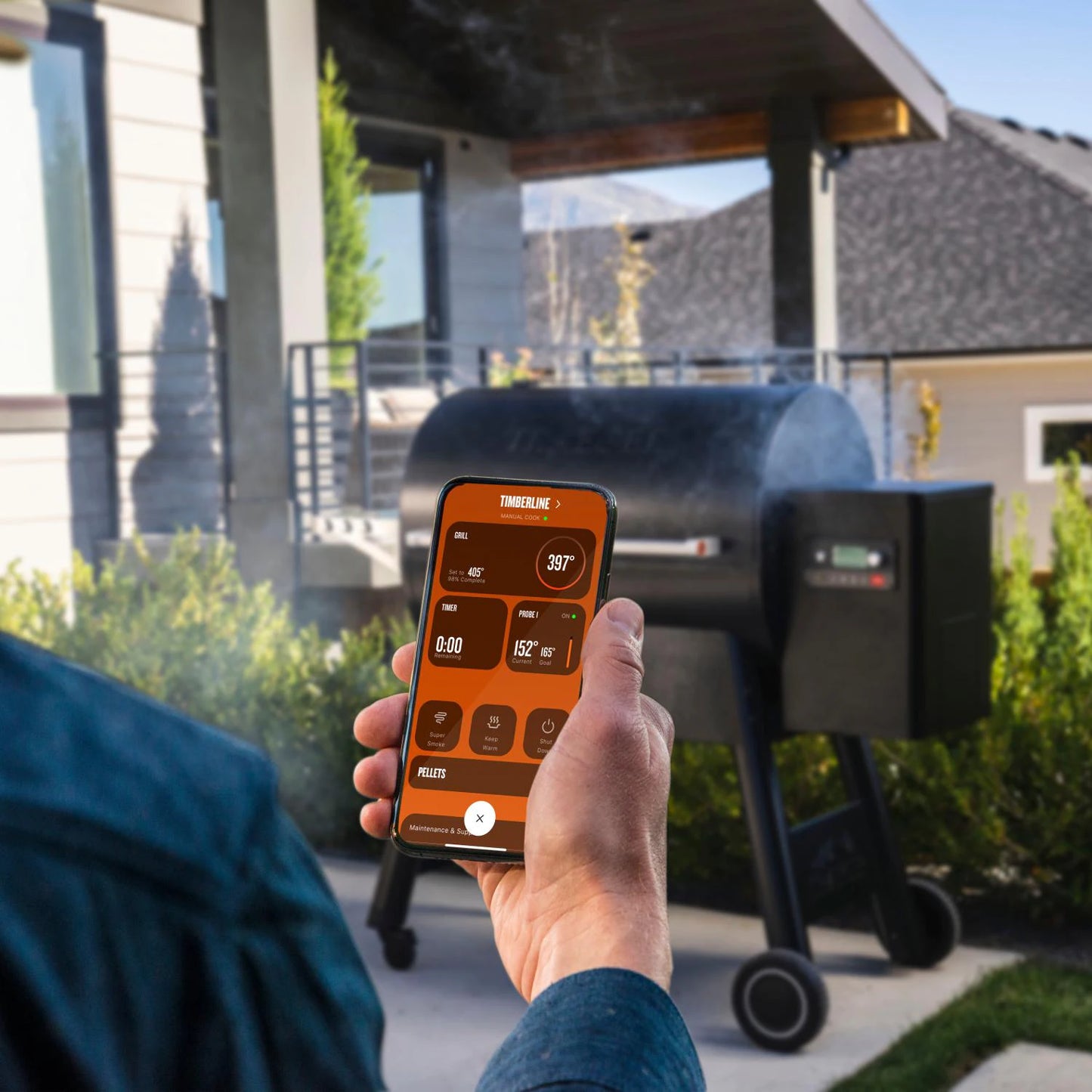 TRAEGER IRONWOOD 885 + PELLET SENSOR TFB89BLFC