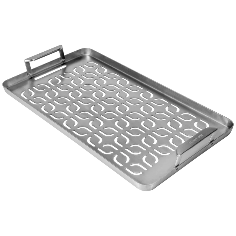 TRAEGER MODIFIRE FISH & VEGGIE STAINLESS STEEL GRILL TRAY