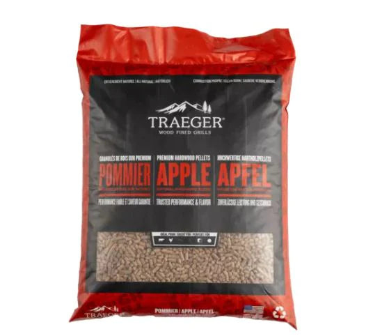 TRAEGER APPLE WOOD PELLETS 9 kg